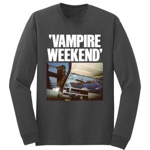 Vampire Weekend gray long sleeve XL in excellent condition